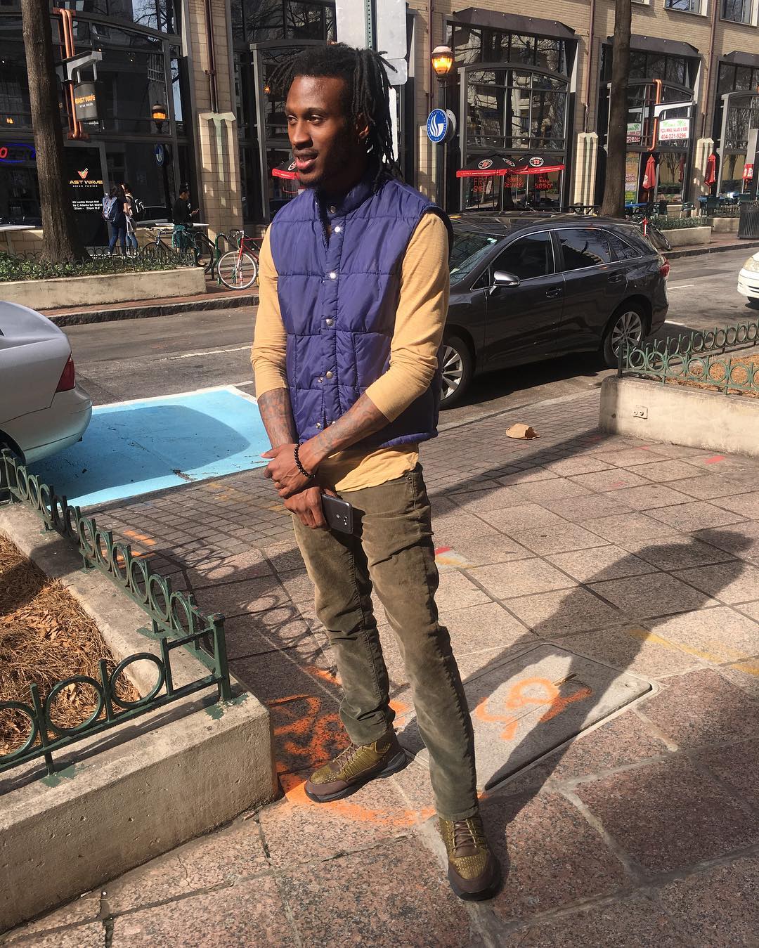 on the street · downtown atlanta · february 20, 2017 · 3