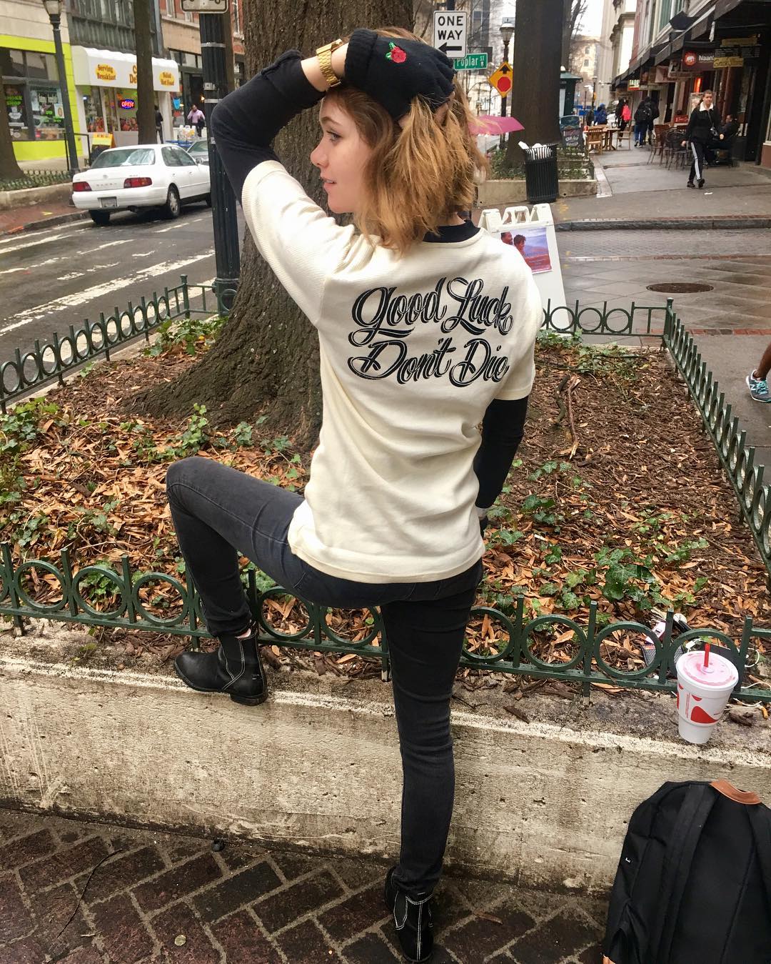 on the street · downtown atlanta · february 7, 2017