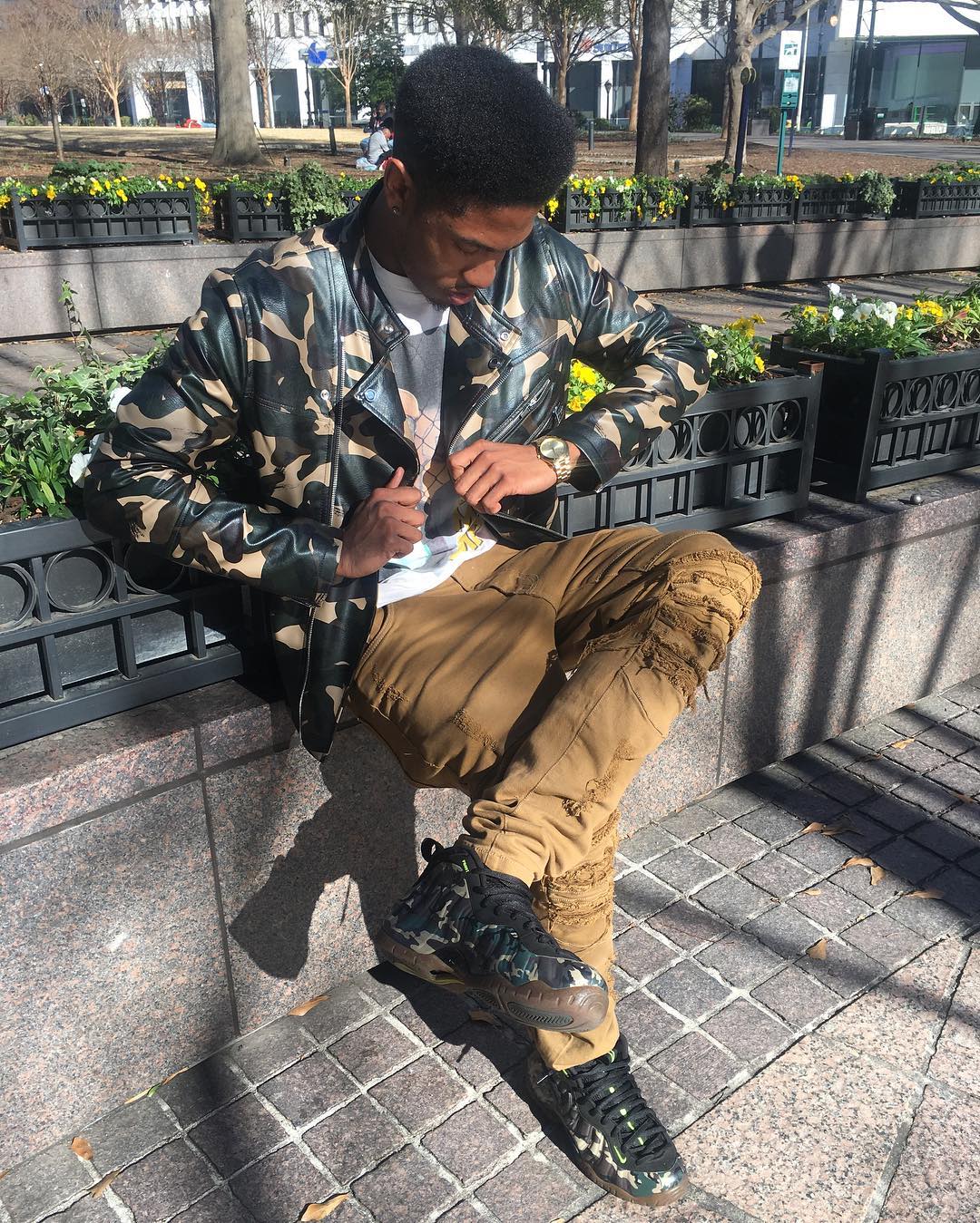 on the street · woodruff park · january 31, 2017 · 7