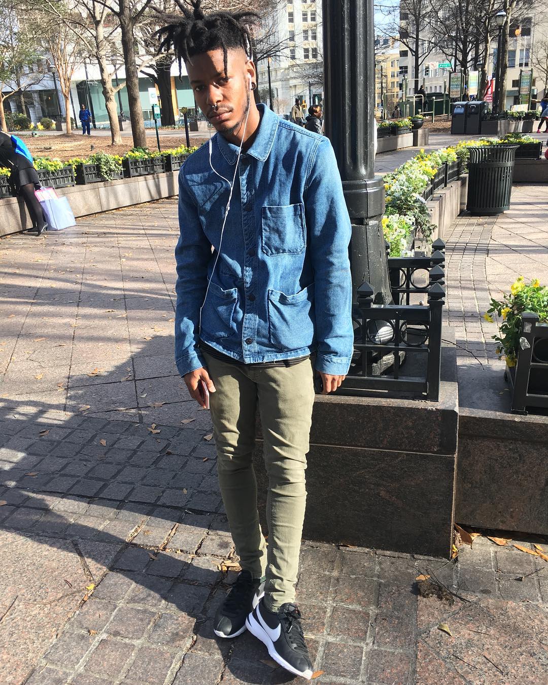 on the street · woodruff park · january 25, 2017 · 2