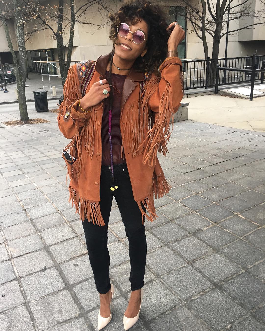 on the street · peachtree street · january 23, 2017