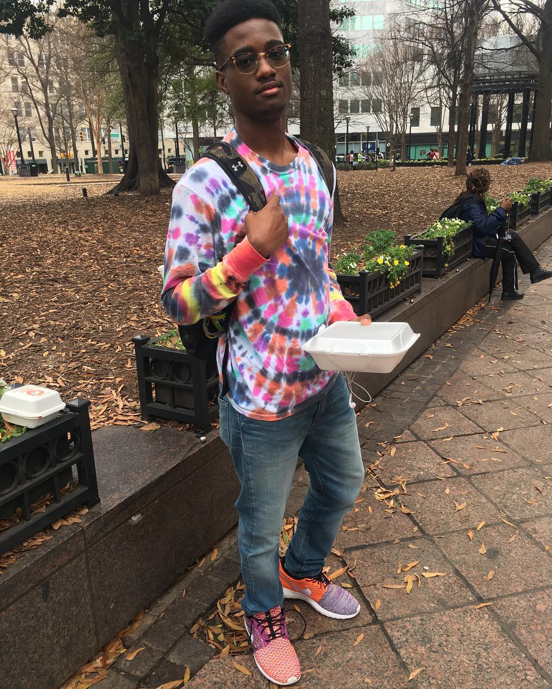 on the street · woodruff park · january 19, 2017 · 2