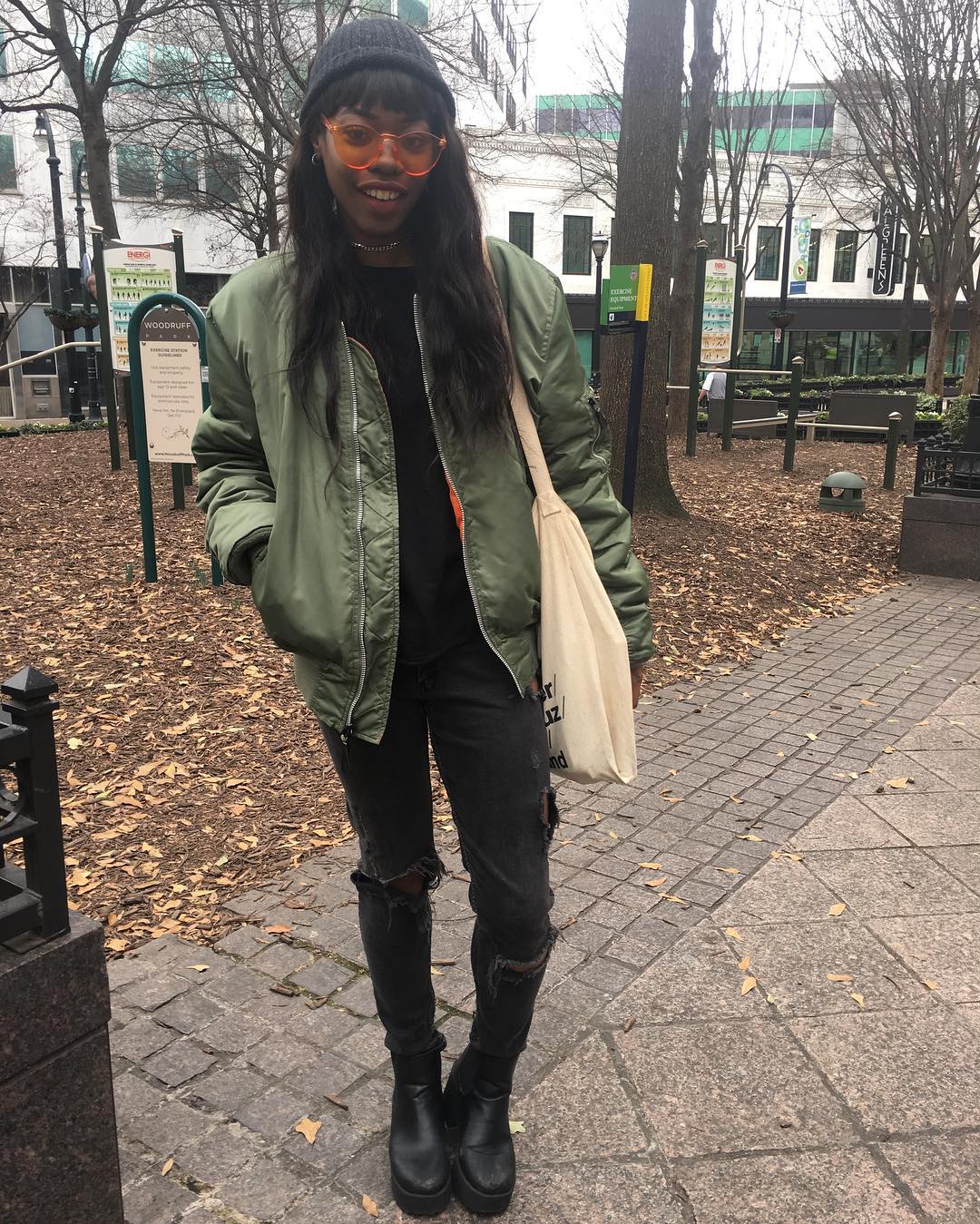 on the street · woodruff park · january 19, 2017 · 5