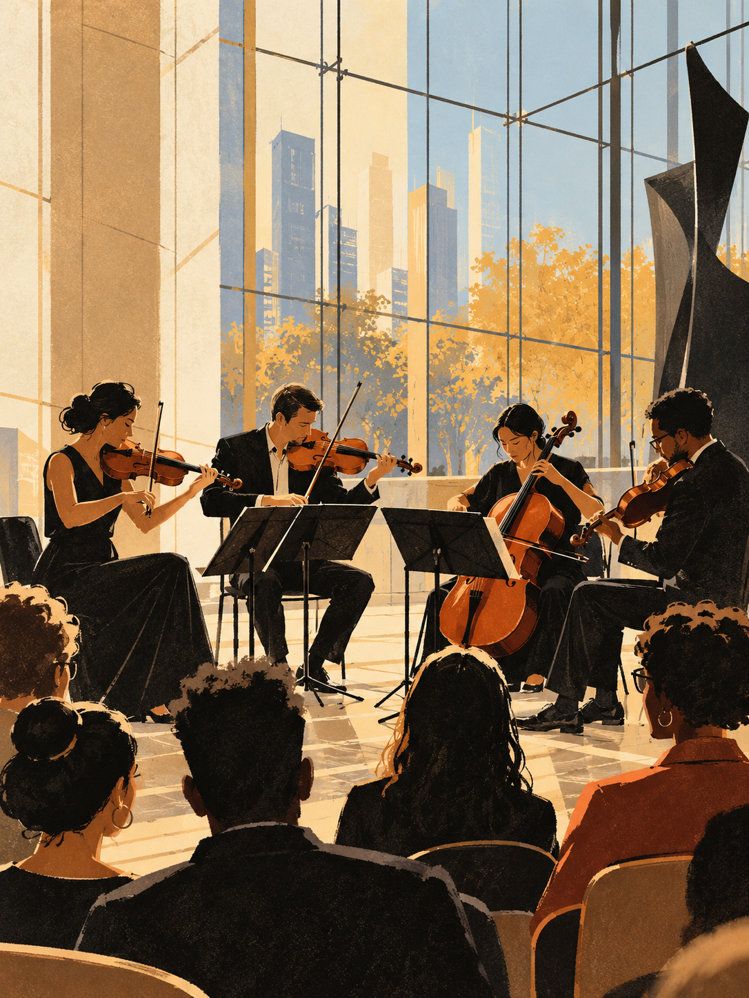 orchestra in miniature brings chamber music up close